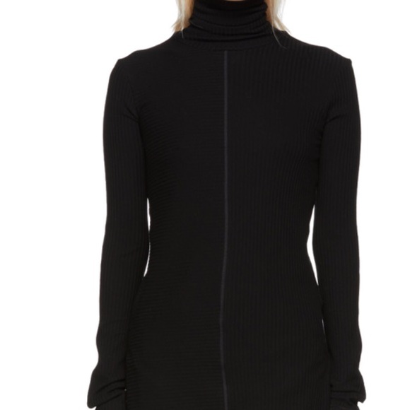 NWT Helmut Lang Longline Rib Turtleneck - Picture 7 of 8